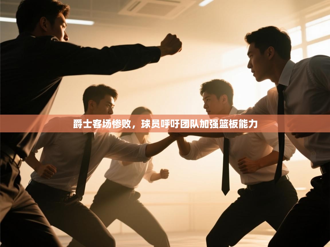 爵士客场惨败，球员呼吁团队加强篮板能力  第1张